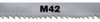 MORSE 10' 1-3/4" - ZWEG083C610M42 BAND SAW BLADE 10 FT 1-3/4 IN L