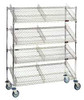 EAGLE GROUP SCH1836C-5 SUTURE CART 36X69 CHROME 5 SHELVES