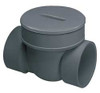 SPEARS S475P BACKWATER VALVE 4 IN. PVC 120 DEG F
