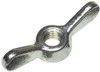 PEERLESS 0-CD-816A17- WING NUT IRON ZINC 1/4-20 X 3 IN PK 10
