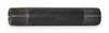 GRAINGER GLOBAL SOURCING 1XKY5 BLACK PIPE NIPPLE THREADED 1/2X7 IN