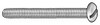 VERTEX FASTENERS 1ZU89 G2507 MACH SCREW PAN 8-32 X 7/8 L PK 100