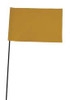 BLACKBURN MFG COMPANY, INC. 3JUT3 MARKING FLAG YELLOW BLANK VINYL PK100