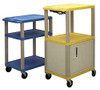 EBSCO INDUSTRIES INC. DBA LUXOR 4HRK2 UTILITY CART 300 LB LOAD CAP. RESIN