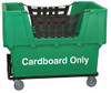 UNITED VISUAL PRODUCTS 4HTG6 F0178 MATL HANDLING CART CARDBOARD ONLY 