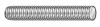 ALL AMERICA THREADED PRODUCTS 4RDE3 D7871 THREADED ROD ZINC 5/16-24X6 FT