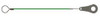 INNOVATIVE COMPONENTS LN3/640600X3Q7X TOOL LANYARD GREEN 6 IN L