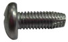 GRAINGER GLOBAL SOURCING S41TPAN06E0750SHTPH SCREW THD CUT 6-32X3/4 IN L PK100
