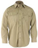 PROPPER F530238250M2 TACTICAL SHIRT,KHAKI,SIZE M REG