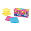 3M OFFICE SUPPLIES (OFSD) R330-12AN POP-UP STICKY NOTES 3X3 IN. NEON PK12