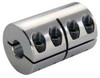 RULAND MANUFACTURING MCLX-6-6-A COUPLING ONE PIECE BORE DIA 6 MM