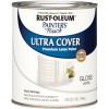 RUST-OLEUM 1992502 PAINT ACRY LTX GLOSS WHITE QT