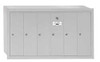 SALSBURY INDUSTRIES 3506ARU D0042 VERTICAL MAILBOX 6 DOORS ALUM