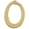 SCHLAGE SC2-3006-605 #0 4IN #0 TRADITION HOUSE NUMBER