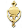 SCHLAGE SC23107605 8-1/2 BRT BRASS DOOR KNOCKER