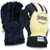 SHELBY 5285XL FIREFIGHTERS GLOVES XL COWHIDE LTHR PR