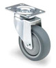 SHEPHERD CASTER PGS30120ZN-TPU21(GG) SWIVEL PLATE CASTER 250 LB 3 IN DIA