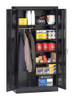 TENNSCO CORP 1482 BLACK COMBINATION STORAGE CABINET,72X36,BLACK