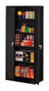 TENNSCO CORP 1870 BLACK STORAGE CABINET,UNASSEMBLED,BLACK