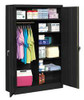 TENNSCO CORP J2478SUC BLACK COMBINATION STORAGE CABINET 78X48 BLACK
