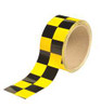 INCOM MANUFACTURING LCB210 YELLOW/BLACK CHECKERBOARD MARKING TAPE