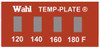 WAHL 101-4-120F NON-REV TEMP INDICATOR MYLAR PK10