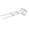 WELLMADE PRODUCTS 402201 WHEELBARROW HANDLE STEEL