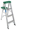 WERNER CO 354 LADDER STEP AL TYP2 225LB 4FT