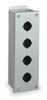 WIEGMANN PSL4 WIEGMANN PUSHBUTTON ENCLOSURE, 4 HOLES, 