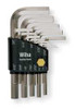 WIHA TOOLS 35194 HEX KEY SET 0.050 - 3/8 IN. L-SHAPED