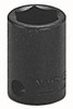 WRIGHT TOOLS 3816 1/2" 3/8"DR 6PT STD IMPACT SOCKET