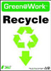 ZING ENTERPRISES, LLC 2039 ZING GREEN AT WORK SIGN RECYCLE WITH REC