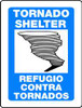 ZING ENTERPRISES, LLC 2622 ZING ECO SAFETY V SIGN TORNADO SHELTER B