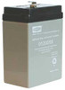 DUAL-LITE 0120255 BATTERY,SEALED LEAD ACID,6V,4.5A/HR.