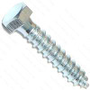 MIDWEST FASTENER 01315 BOLT LAG HEX ZINC 3/8X2