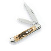 CASE POCKET KNIVES 045 2BLD PEANUT CHSTNT BONE KNIFE