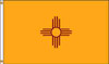 NYLGLO 143770 D3771 NEW MEXICO FLAG 4X6 FT NYLON