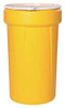 EAGLE 1655 55 GA LAB PACK DRUM YELW/POLY LEVER LOCK