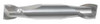 MONSTER 204-001043 SQ. END MILL,SINGLE END,CARB,3/32"