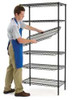 METRO 2148QC-25W983 WIRE SHELF 21X48 IN. CHROME
