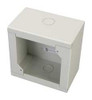 EDWARDS SIGNALING 2459-SMB-W SURFACE BOX,WHITE