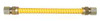 DORMONT MANUFACTURING CO 30C-3232-36 GAS CONNECTOR,HOSE 1/2" DIA.,YELLOW