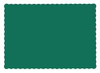 HOFFMASTER 310526 PLACEMAT 9-1/2X13-1/2" JADE GRN