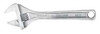 WESTWARD 31D024 ADJ. WRENCH,CV STEEL,CHROME,12"