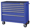 WESTWARD 32H854 ROLLING TOOL CABINET, BLUE,HEAVY DUTY