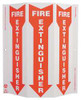 ZING ENTERPRISES, LLC 4052 ZING ECO SAFETY TRI VIEW SIGN FIRE EXTIN