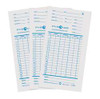 PYRAMID 42415 TIME CARDS,FOR 2600 RECORDER,100/PK