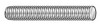 ALL AMERICA THREADED PRODUCTS 45242 G6840 THREADED ROD PLAIN 9/16-12X1 FT