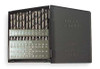 CHICAGO-LATROBE 45639 JOBBER DRILL BIT SET 60-PC #1 TO #60