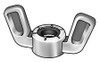 EARNEST MACHINE PRODUCTS CO. 4CAR4 WING NUT NYLON INSERT 8-32 PK25